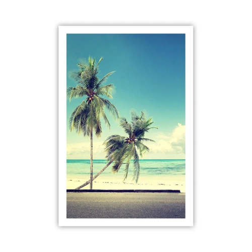 Poszter - Ideje elkezdeni a nyaralást - 61x91 cm