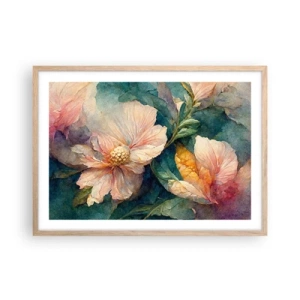 Poszter világos tölgy keretben - A nagyon finomság - 70x50 cm
