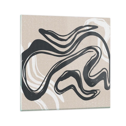 Üveg kép - Megsokszorozott kifejezés - 40x40 cm