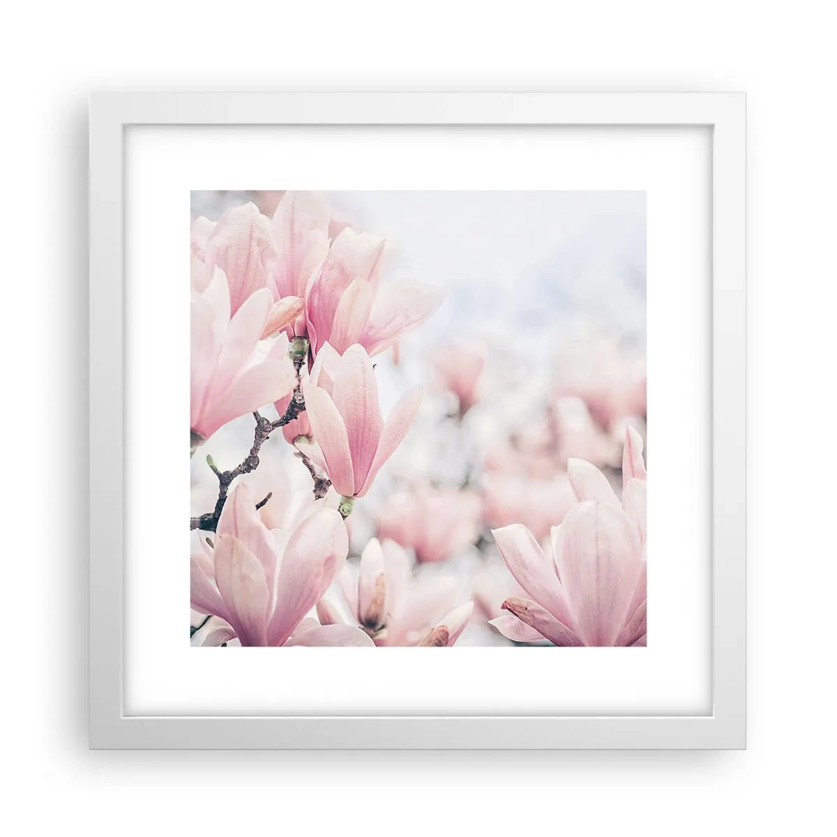 Poszter fekete keretben - A finomság eszménye - 30x30 cm