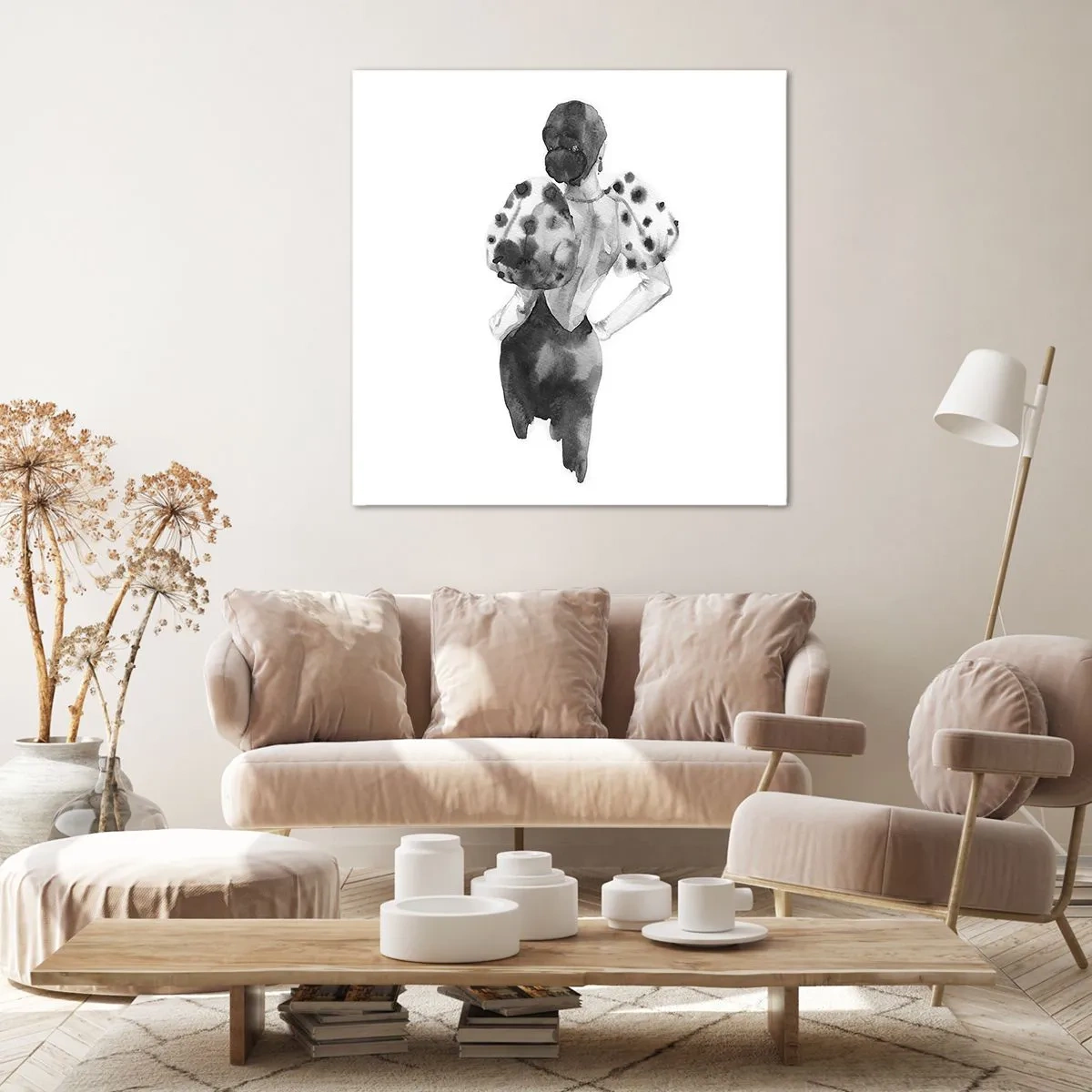 Vászonkép - Egyenesen elsétált mellettem - 70x70 cm