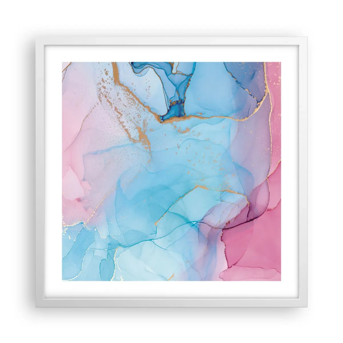 Poszter fekete keretben - Találkozás és átjutás - 50x50 cm