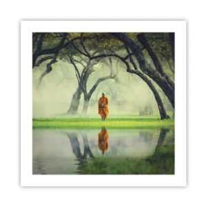 Poszter - Útban a megvilágosodás felé - 50x50 cm