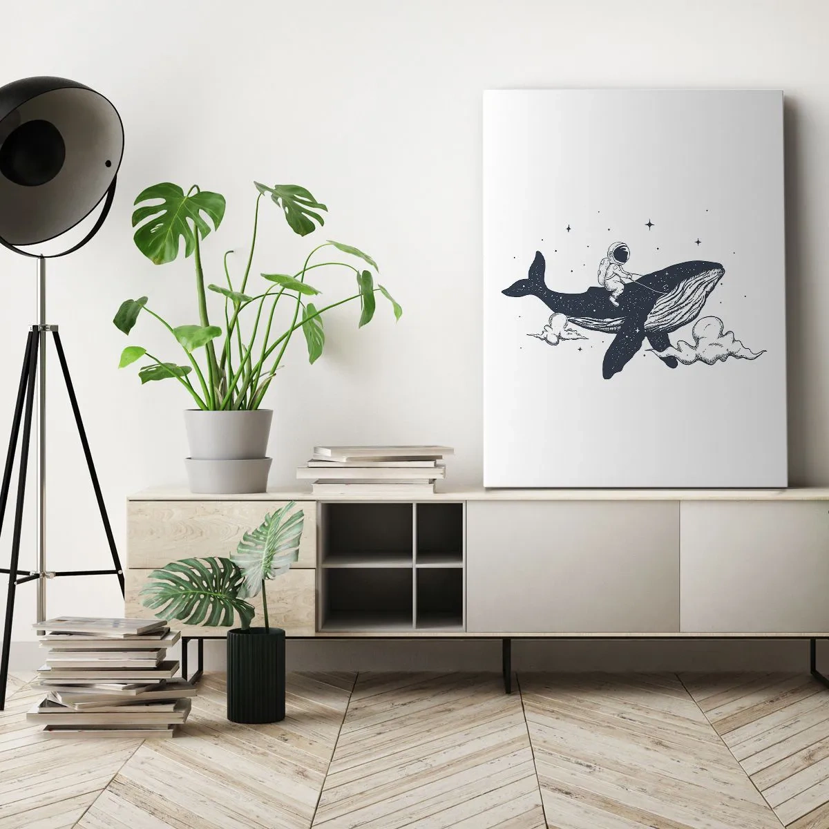 Vászonkép - Egy kozmikus kaland - 55x100 cm