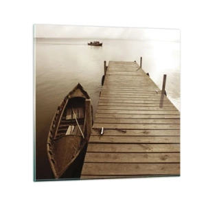 Üveg kép - Nagy béke - 50x50 cm