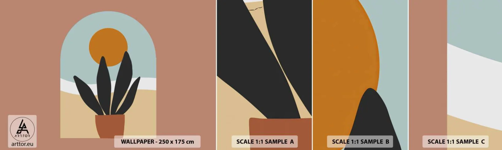 Fotótapéta Minta Öntapadós Deluxe Sticker - Kis örömök - Virág, Ablak, Darab - 100x30 cm