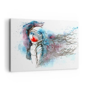Vászonkép - Egy az egyben az űrrel - 120x80 cm
