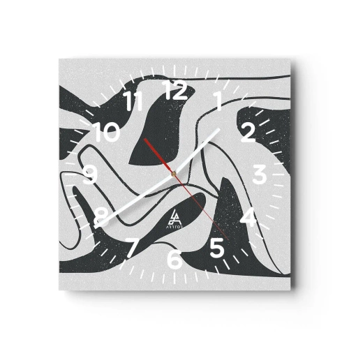 Falióra, Óra - Absztrakt játék egy labirintusban - 30x30 cm