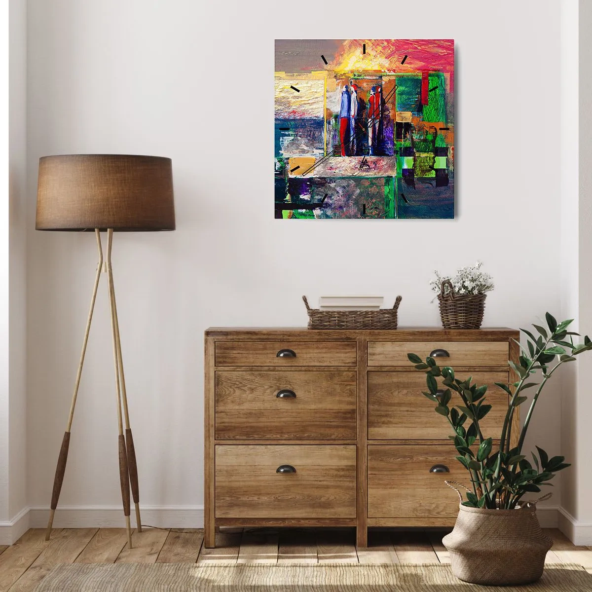 Falióra, Óra - Kapcsolatok és érzelmek - 40x40 cm