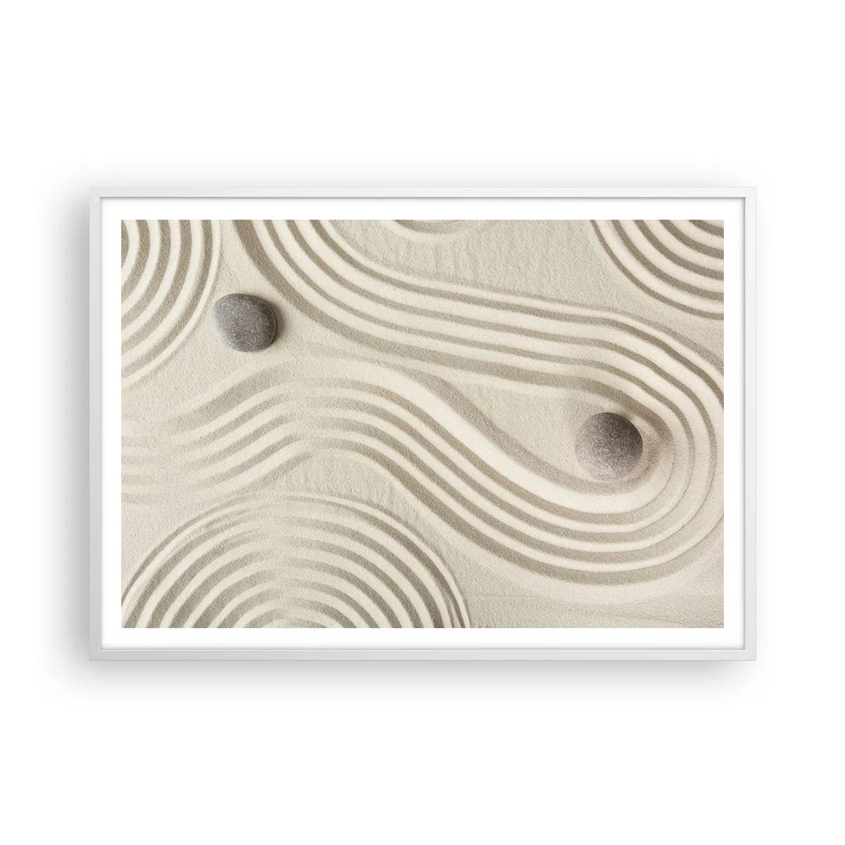 Poszter fekete keretben - A meleg érintése - 100x70 cm