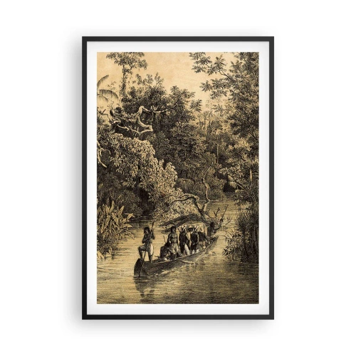 Poszter fehér keretben - Expedíció a forráshoz - 61x91 cm