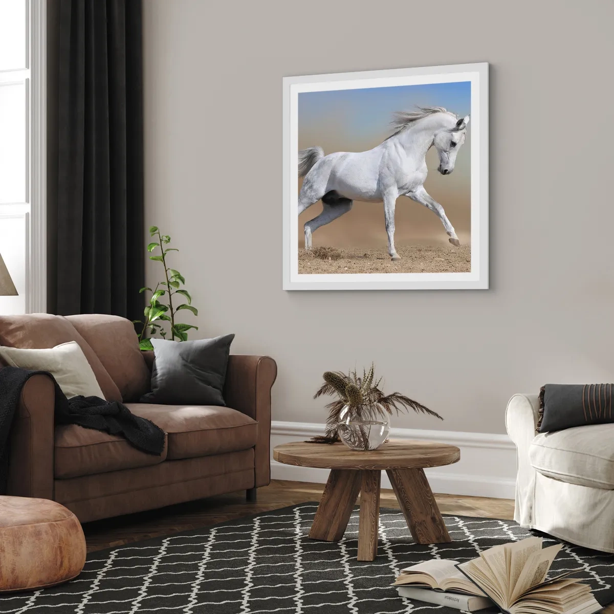 Poszter fekete keretben - A legszebb arab tündérmese - 60x60 cm