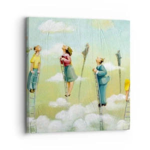 Vászonkép - Az álmod mögött - 30x30 cm