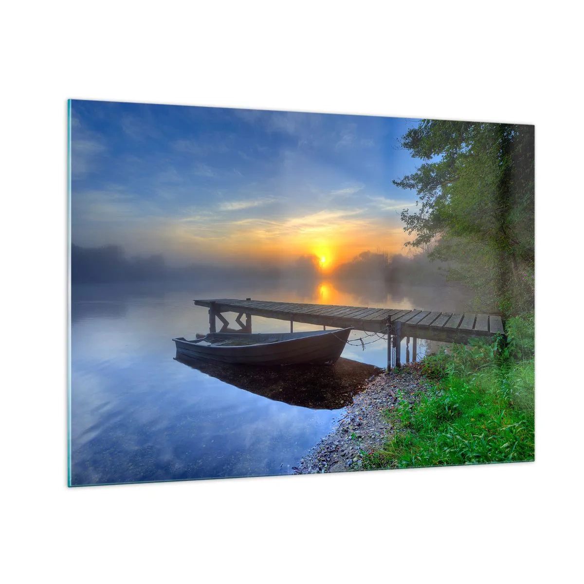 Üveg kép - Hogyan válik a hétköznapi varázslatossá - 100x70 cm