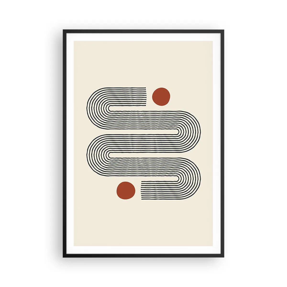 Poszter fehér keretben - Elejétől végéig - 70x100 cm