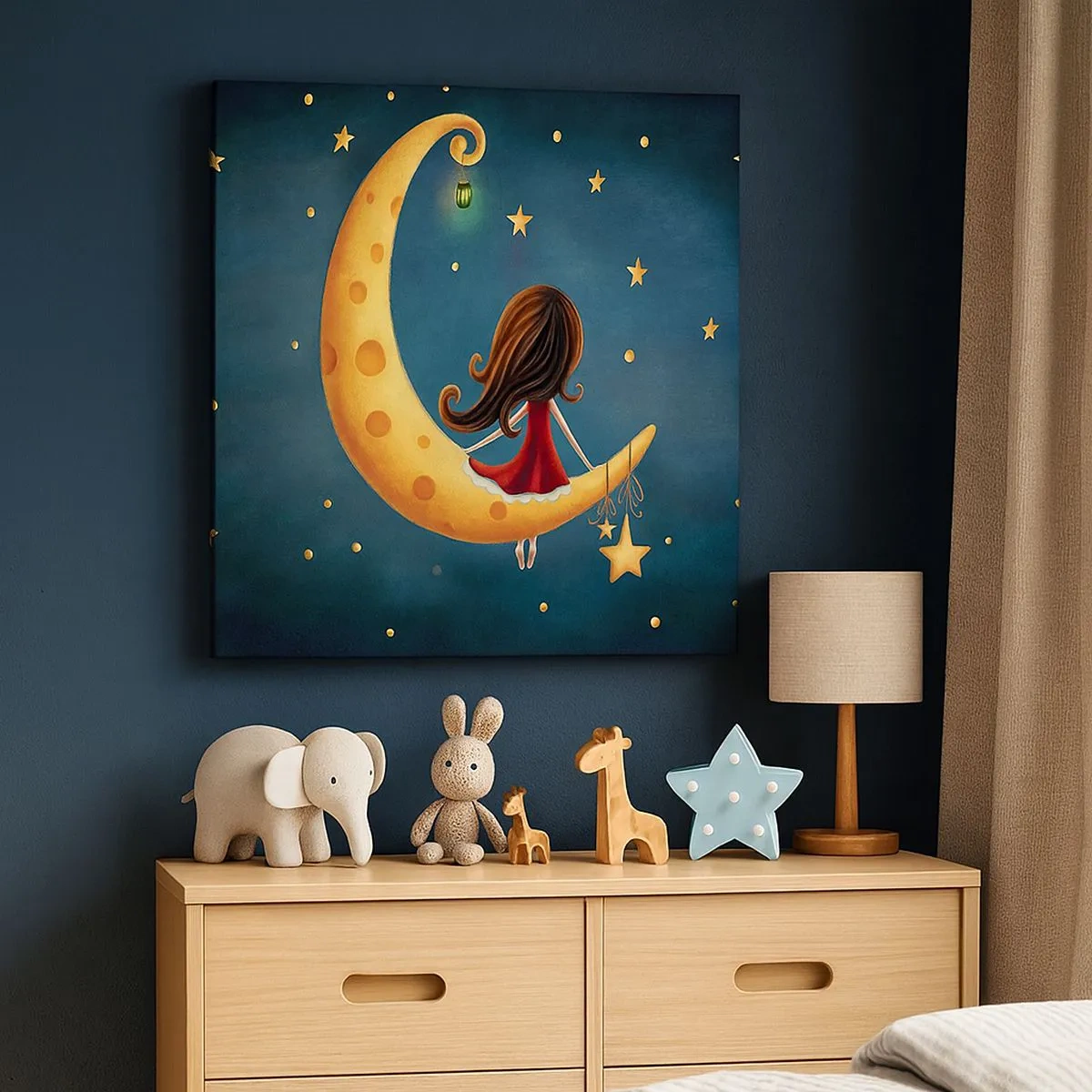 Vászonkép - Egyszer volt… - 30x30 cm