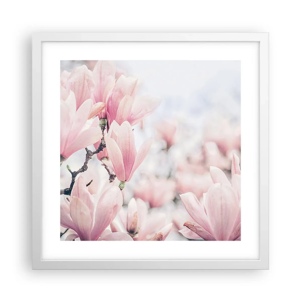 Poszter fekete keretben - A finomság eszménye - 40x40 cm