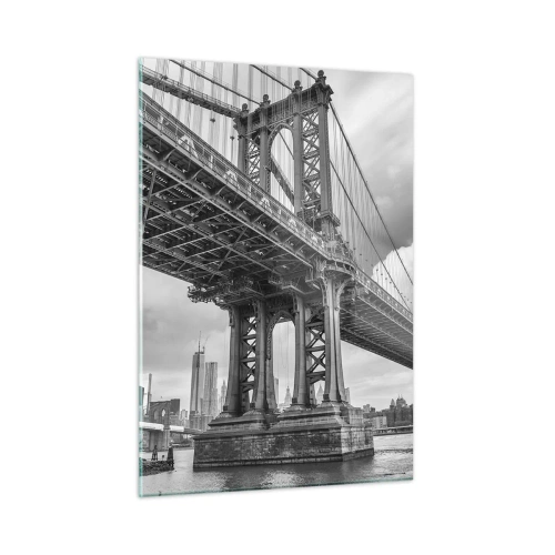 Üveg kép - A város szívébe - 50x70 cm