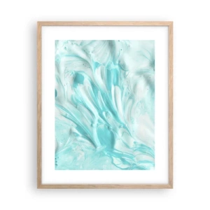 Poszter világos tölgy keretben - Örökké együtt - 40x50 cm