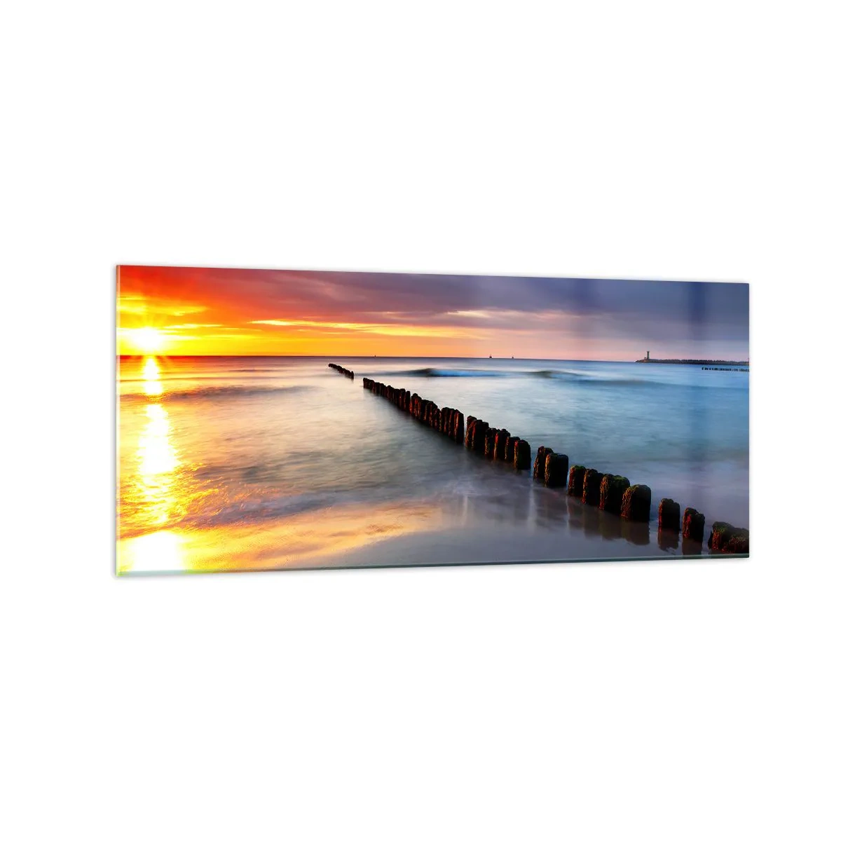 Üveg kép - Halgasd a csendet - 120x50 cm