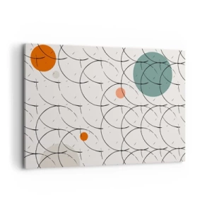 Vászonkép - A pop-art szellemében - 120x80 cm