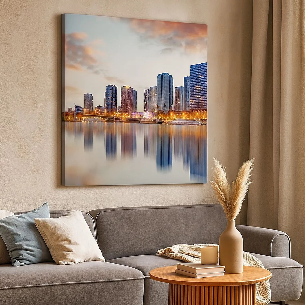 Vászonkép - Párizs monumentális nyugalma - 30x30 cm