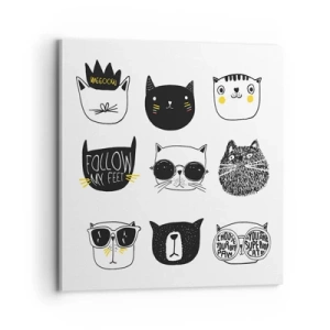 Vászonkép - Mindenki más - 70x70 cm