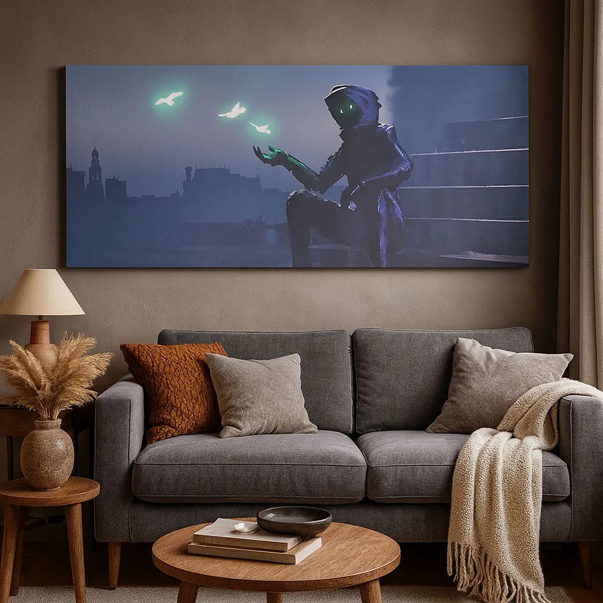 Vászonkép - Az élet vissza fog térni - 100x40 cm