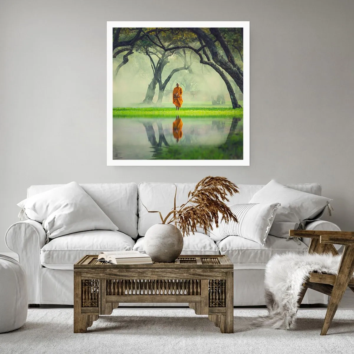 Poszter - Útban a megvilágosodás felé - 60x60 cm