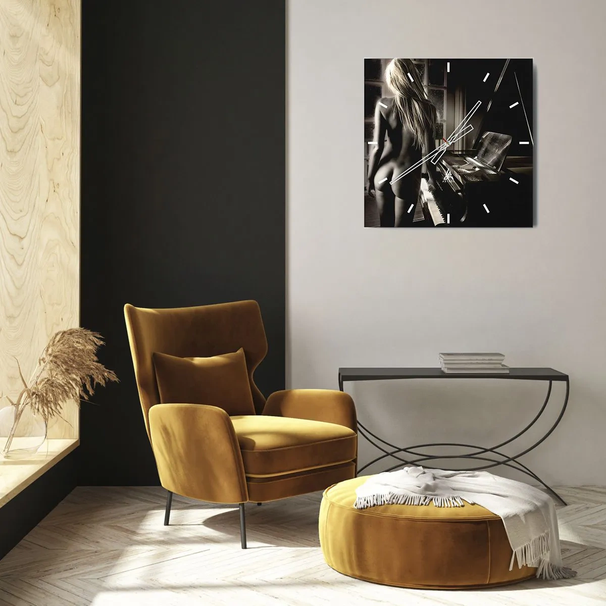 Falióra, Óra - Az este tökéletes harmóniája - 30x30 cm