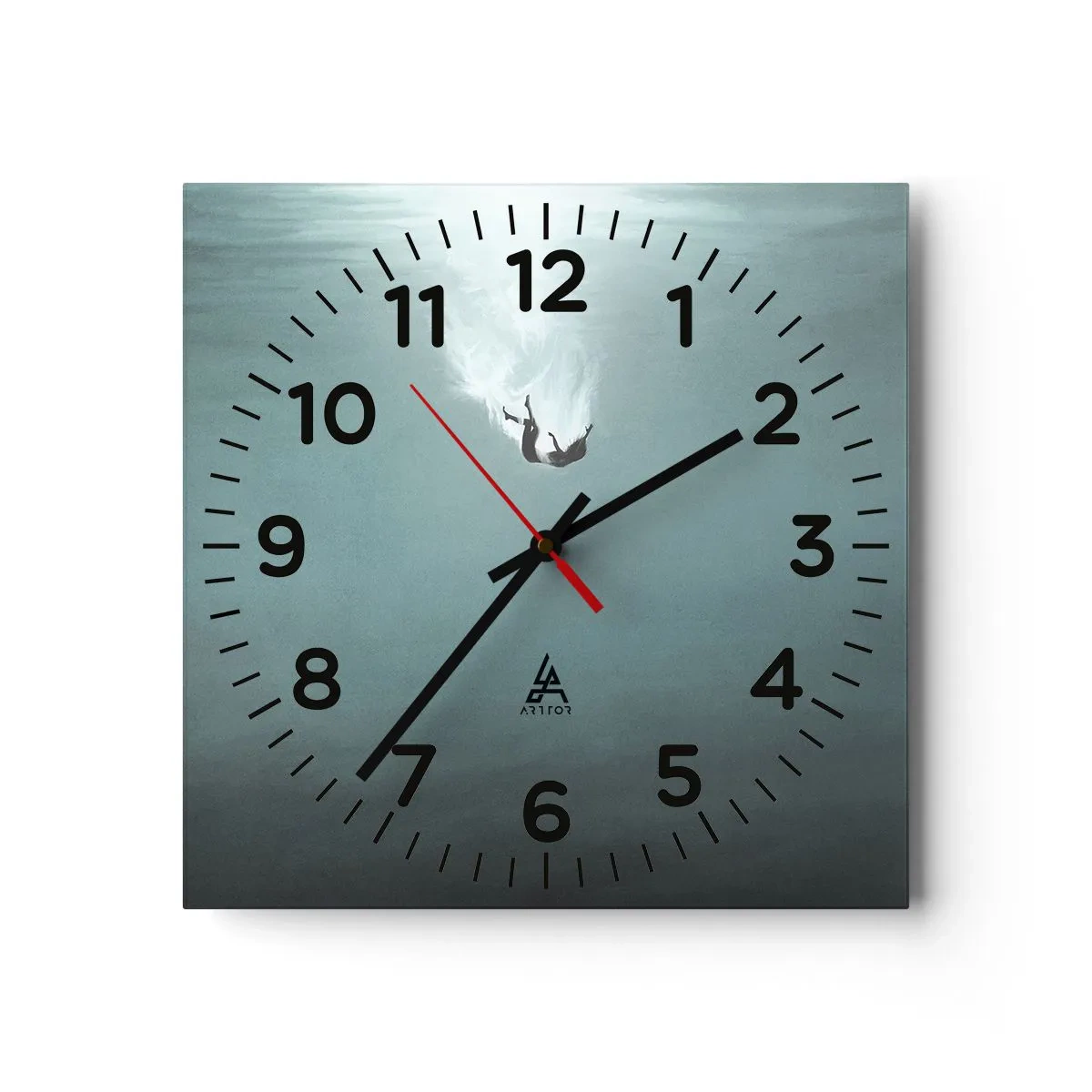 Falióra, Óra - Az óceán ölelésében - 30x30 cm