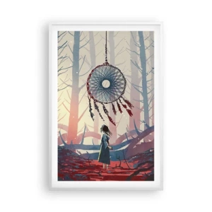 Poszter fekete keretben - A boldogság titkos rituáléja - 61x91 cm