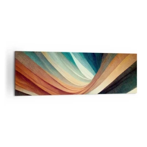 Vászonkép - Színekből szőtt - 160x50 cm