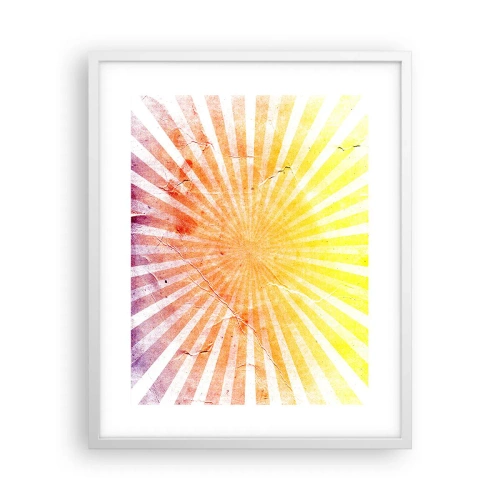 Poszter fekete keretben - Napkelte és napnyugta - 40x50 cm