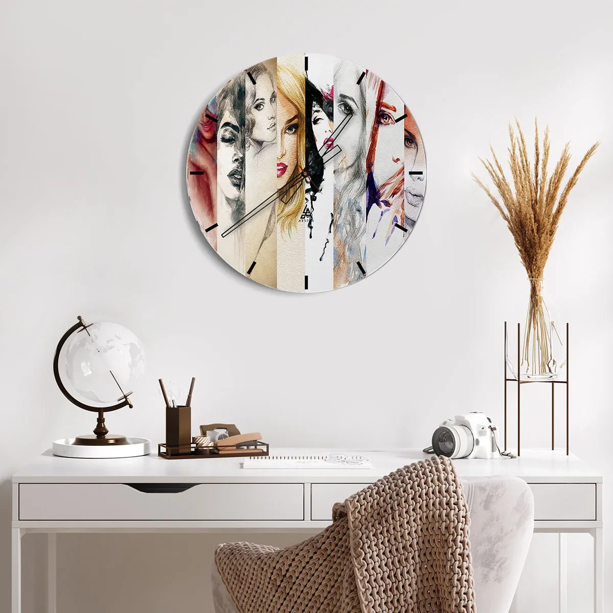 Falióra, Óra - És ez mindig TE  - 40x40 cm