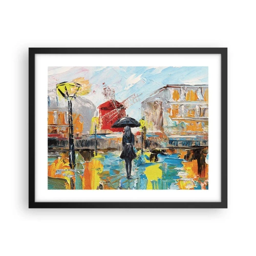 Poszter fehér keretben - Párizsi legendák - 50x40 cm