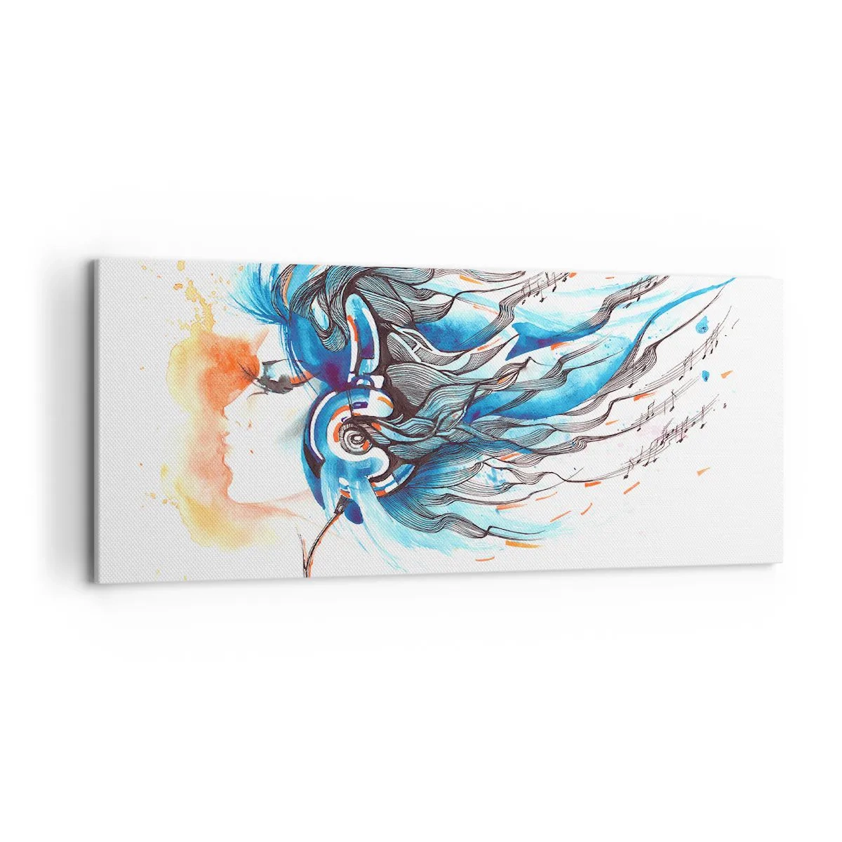 Vászonkép - Hadd szóljon a zene - 120x50 cm