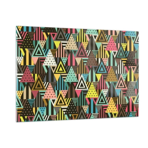 Üveg kép - Hármas ritmusban - 120x80 cm