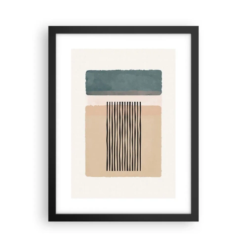 Poszter fehér keretben - Minden rendben - 30x40 cm