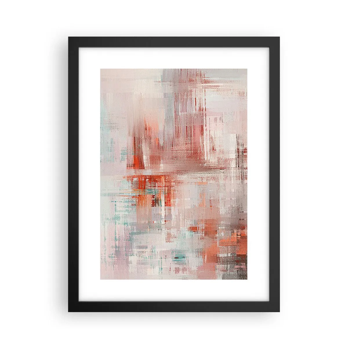Poszter fehér keretben - Ködös. De rózsaszín - 30x40 cm