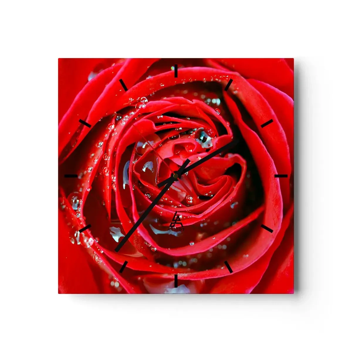 Falióra, Óra - A harmatcseppekben - 30x30 cm