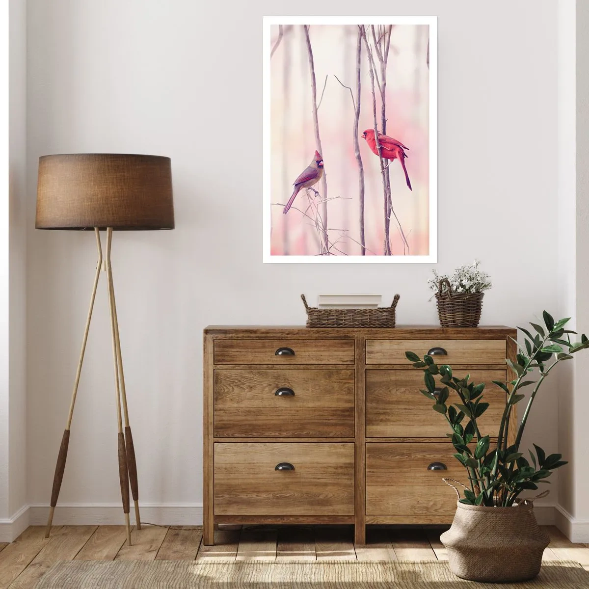 Poszter - Rózsaszín erdő története - 30x40 cm