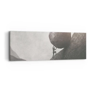 Vászonkép - Hiszek minden remény ellenére  - 90x30 cm