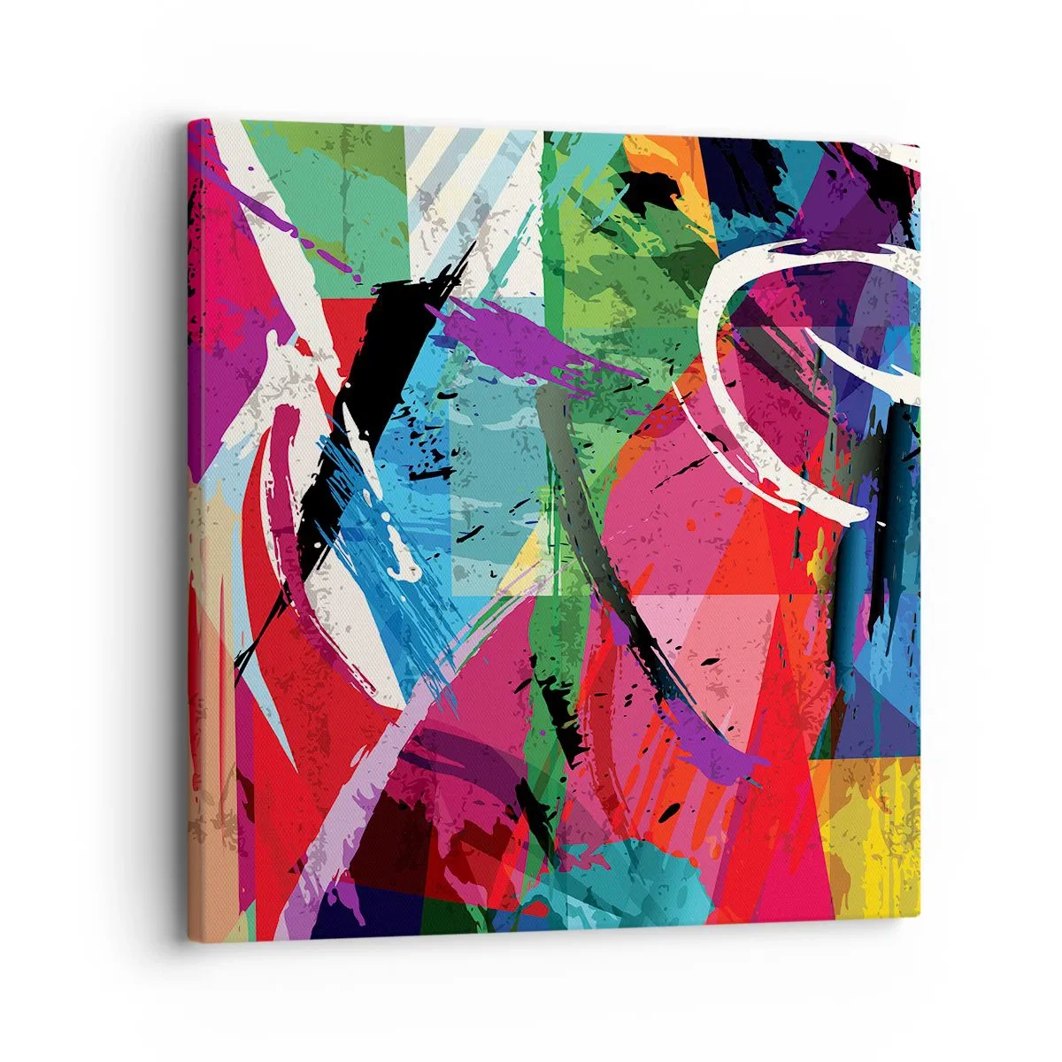 Vászonkép - Gyorsan, élénken és ugrálva - 30x30 cm