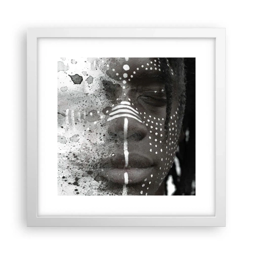 Poszter fekete keretben - Fedezd fel az eredeti szellemet - 30x30 cm