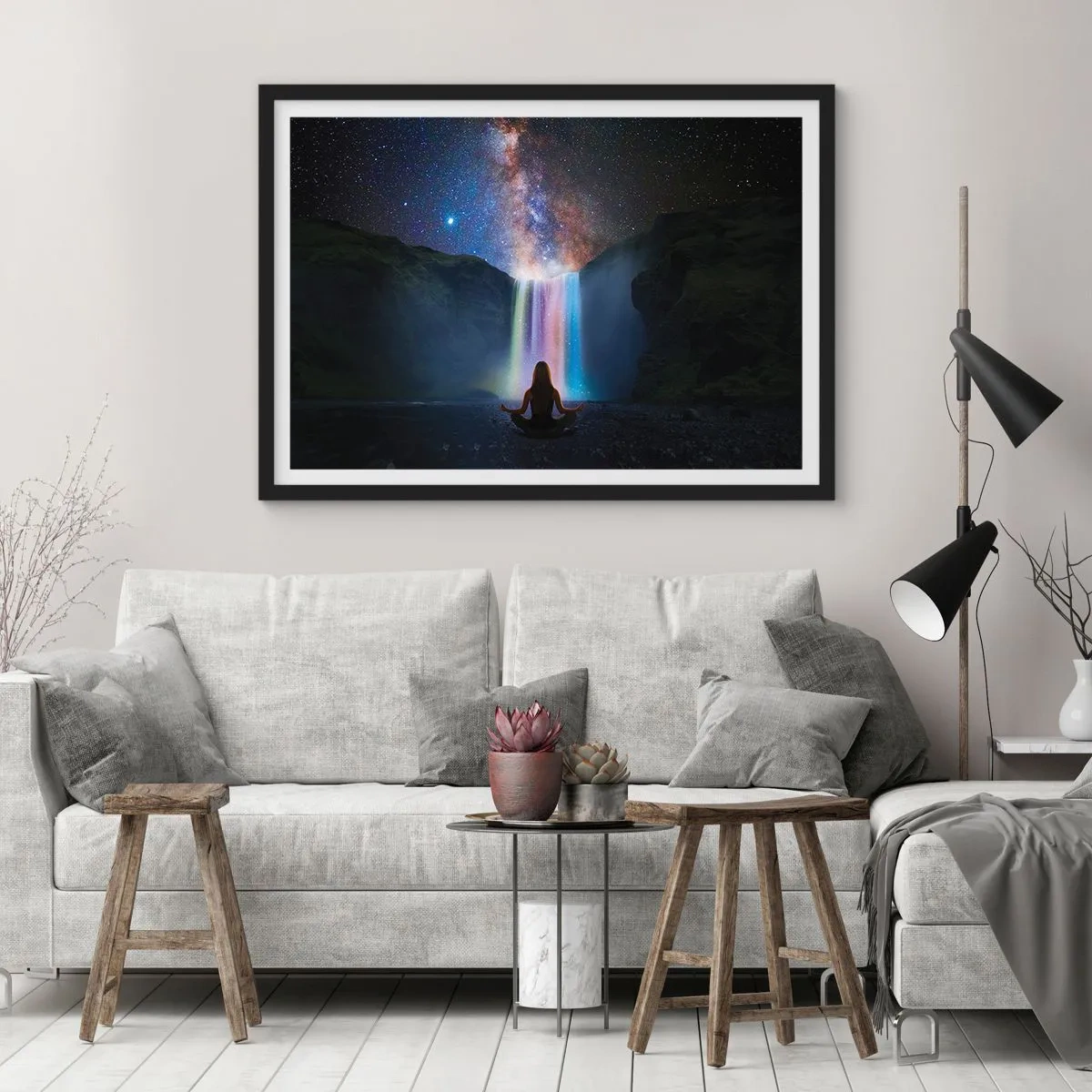 Poszter fehér keretben - Abszolút harmónia - 70x50 cm