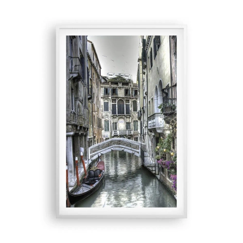 Poszter fekete keretben - Évszázadokon át néma elmélkedésben - 61x91 cm