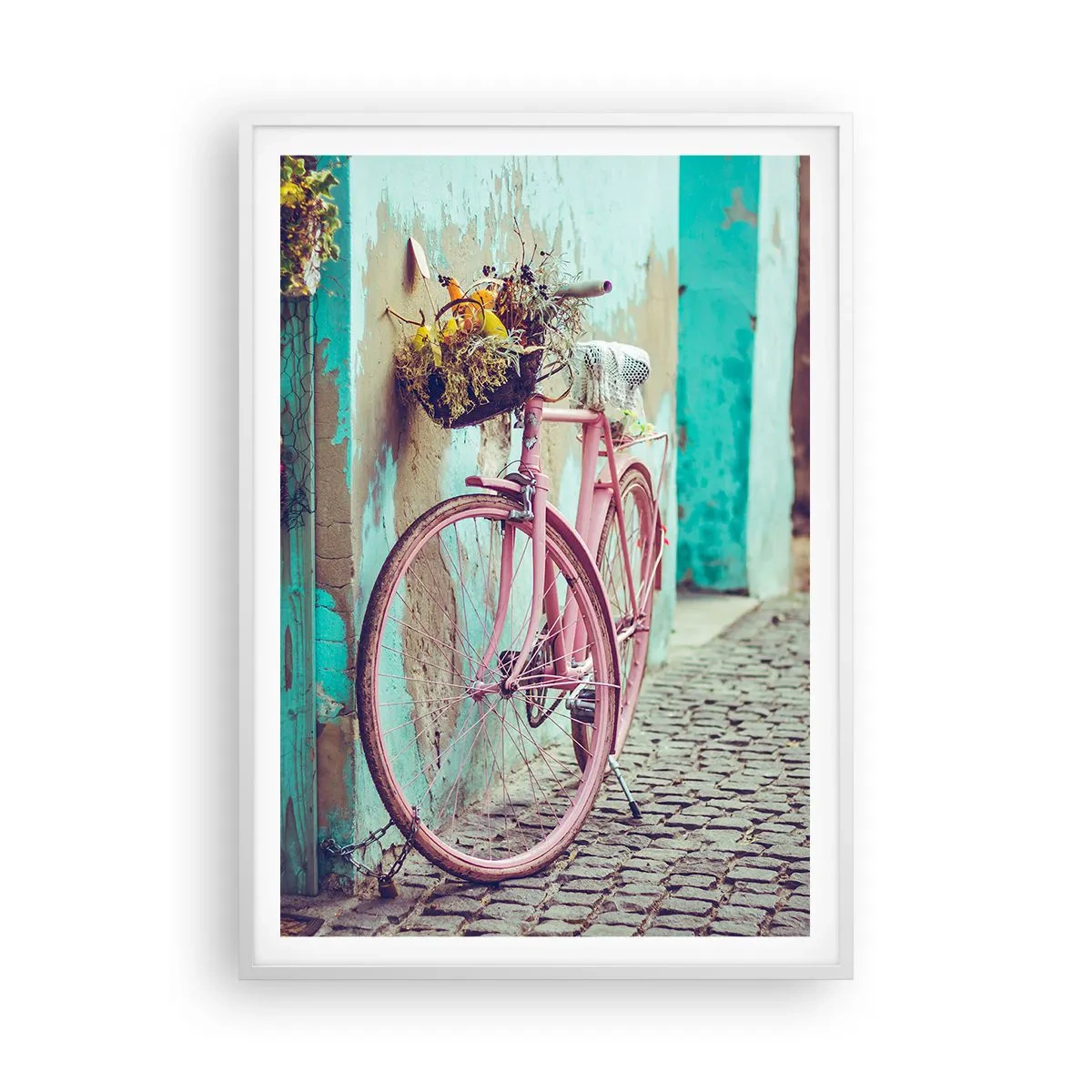 Poszter fekete keretben - Mindjárt visszajövök - 70x100 cm