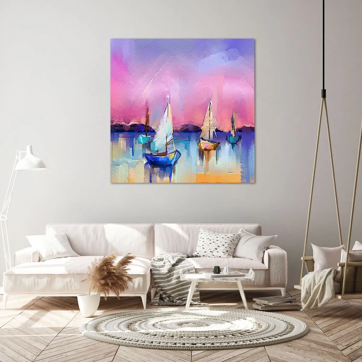 Vászonkép - Irány: széles vizek - 60x60 cm