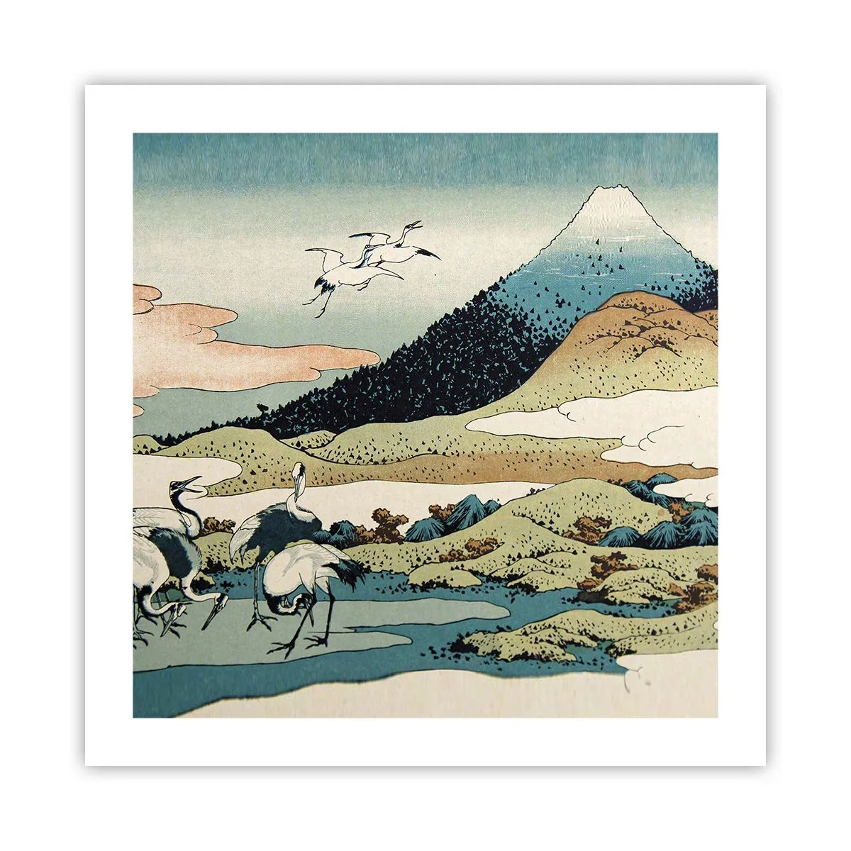 Poszter - Japán lélekben - 50x50 cm